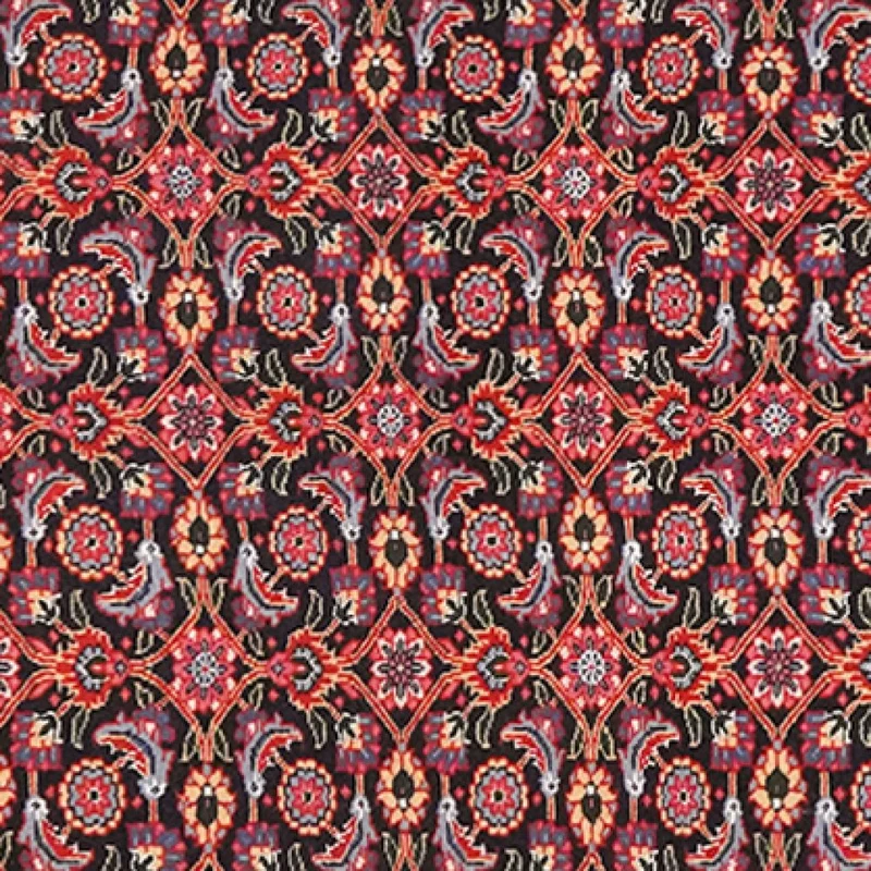 Tabriz 50 Raj · Handgeknüpft – Blau, 200x65 cm