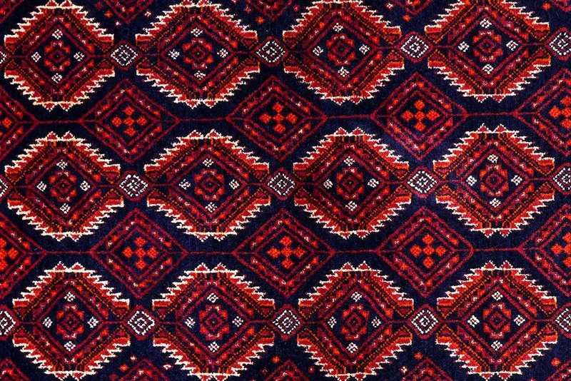Belutch · Handgeknüpft – Blau, 173x87 cm