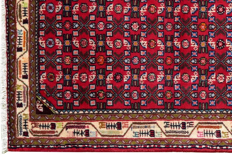 Assadabad · Handgeknüpft – Rot, 205x84 cm