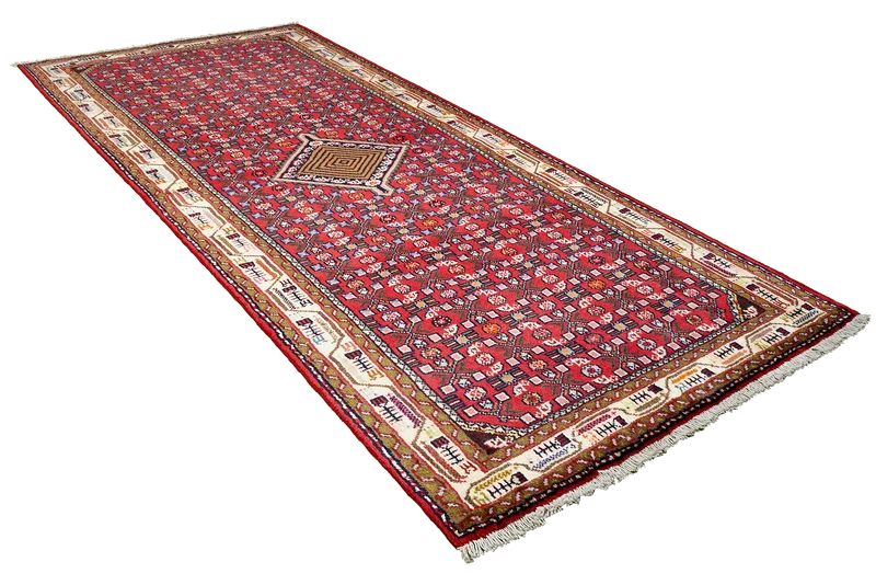 Assadabad · Handgeknüpft – Rot, 205x84 cm