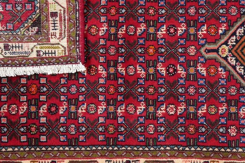 Assadabad · Handgeknüpft – Rot, 205x84 cm