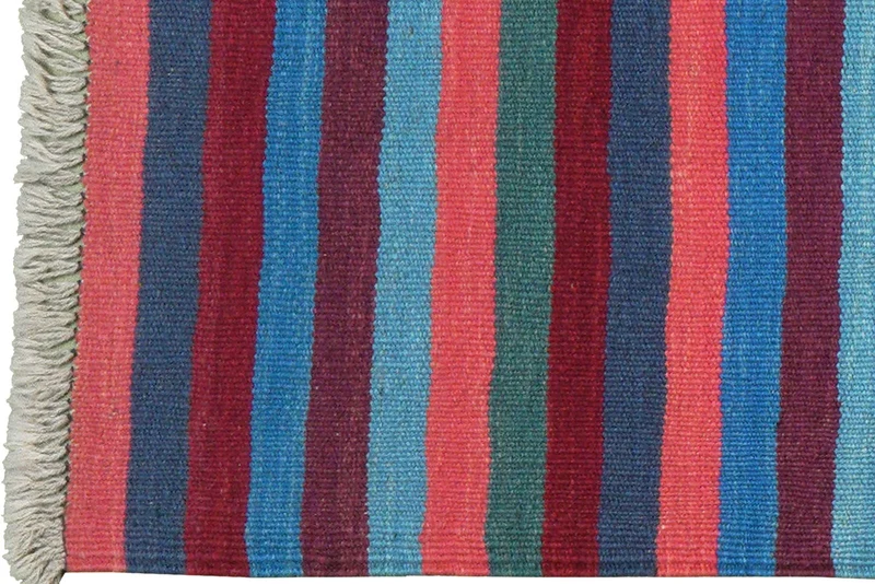 Kelim Gashgai · Handgewebt – Bunt, 194x63 cm