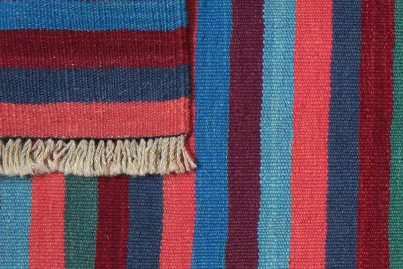 Kelim Gashgai · Handgewebt – Bunt, 194x63 cm