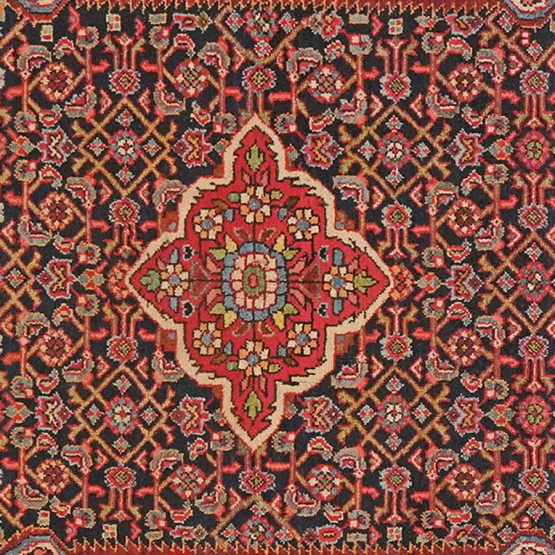 Koutabad · Handgeknüpft – Blau, 203x130 cm