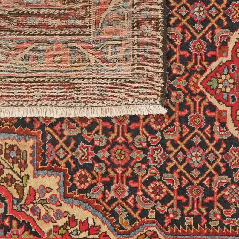 Koutabad · Handgeknüpft – Blau, 203x130 cm