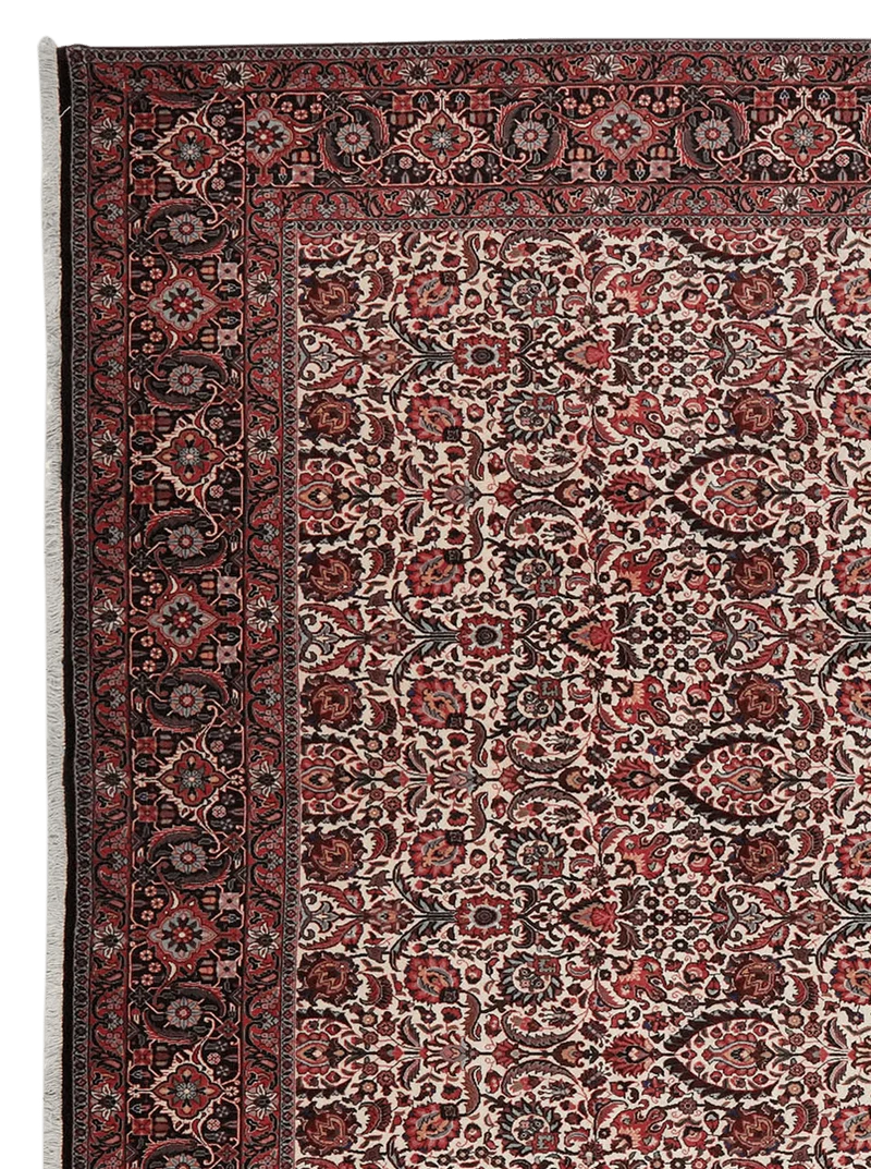 Bidjar · Handgeknüpft – Beige, 347x259 cm