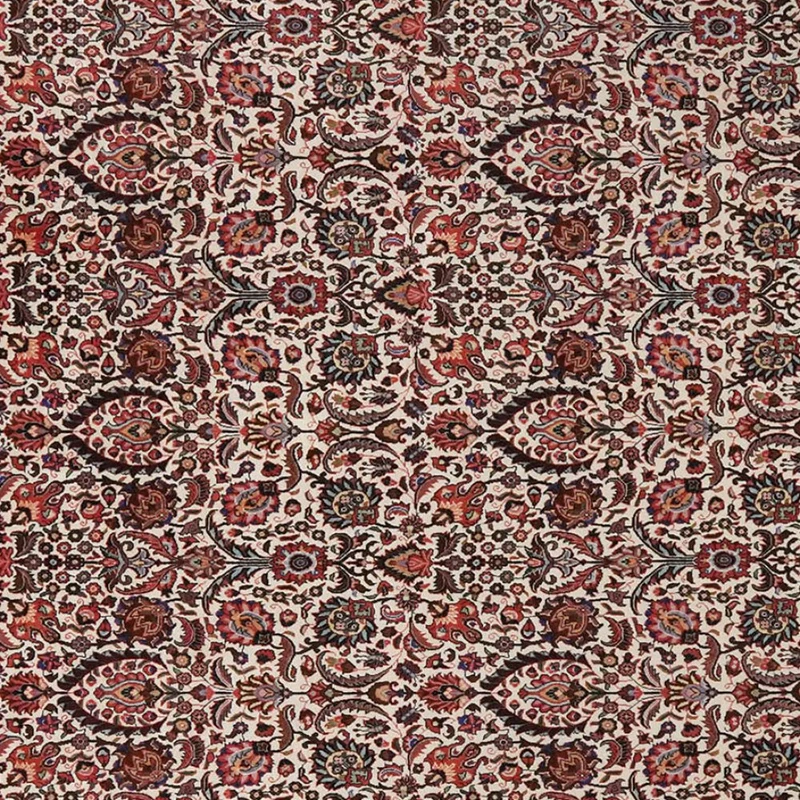 Bidjar · Handgeknüpft – Beige, 347x259 cm