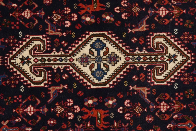 Nasrabad · Handgeknüpft – Blau, 150x100 cm