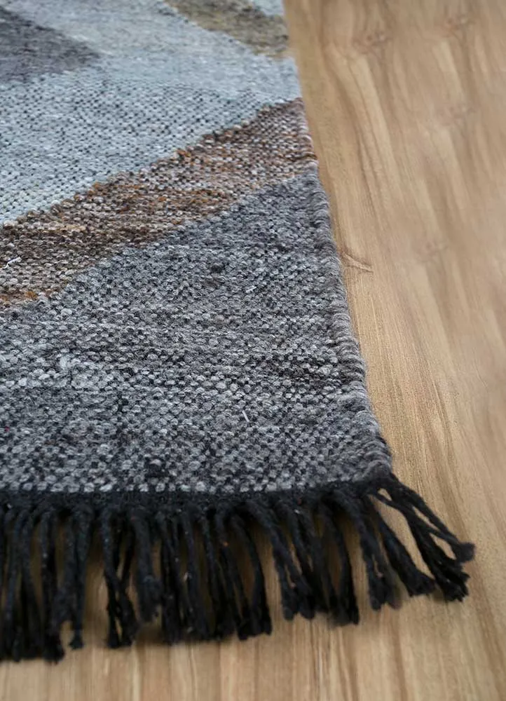 Wollteppich - 150 x 225 cm - mehrfarbig