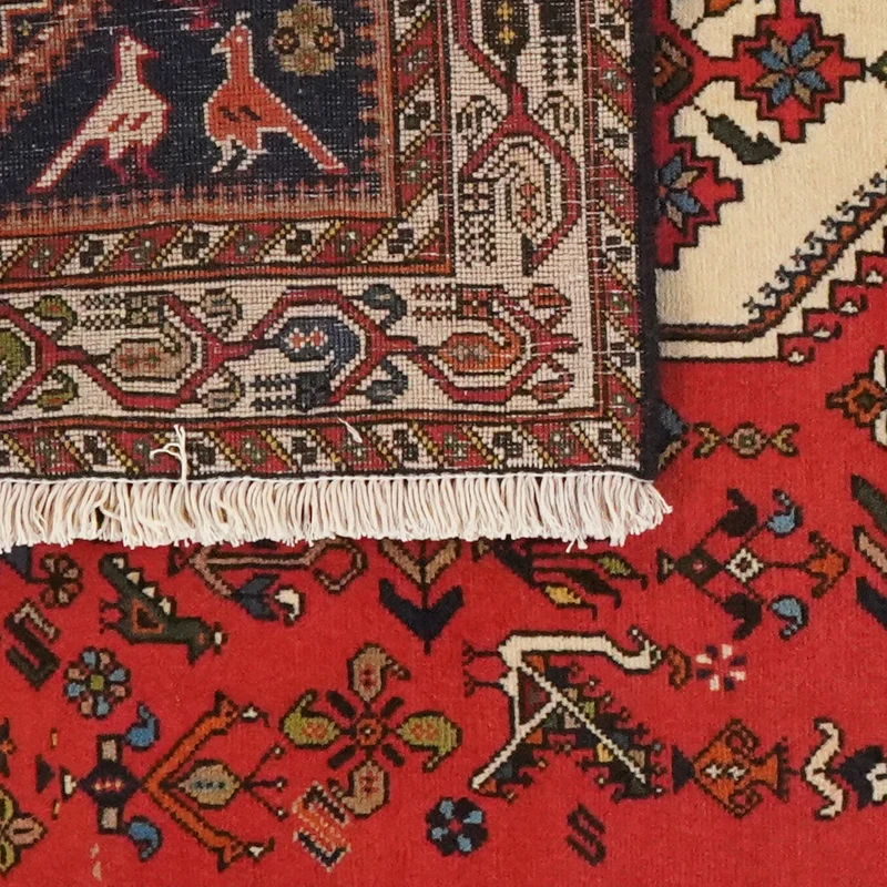 Nasrabad · Handgeknüpft – Rot, 145x99 cm