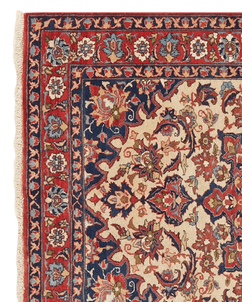 Isfahan · Handgeknüpft – Beige, 145x103 cm