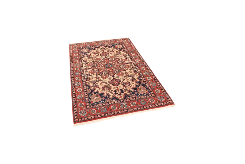 Isfahan · Handgeknüpft – Beige, 145x103 cm