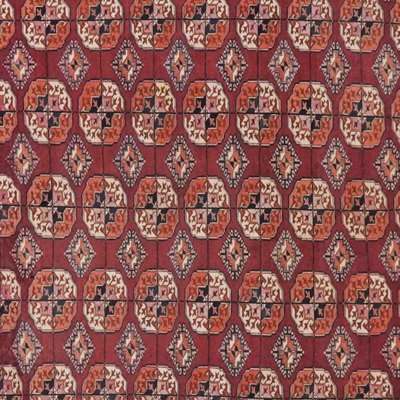 Tekke · Handgeknüpft – Rot, 353x227 cm