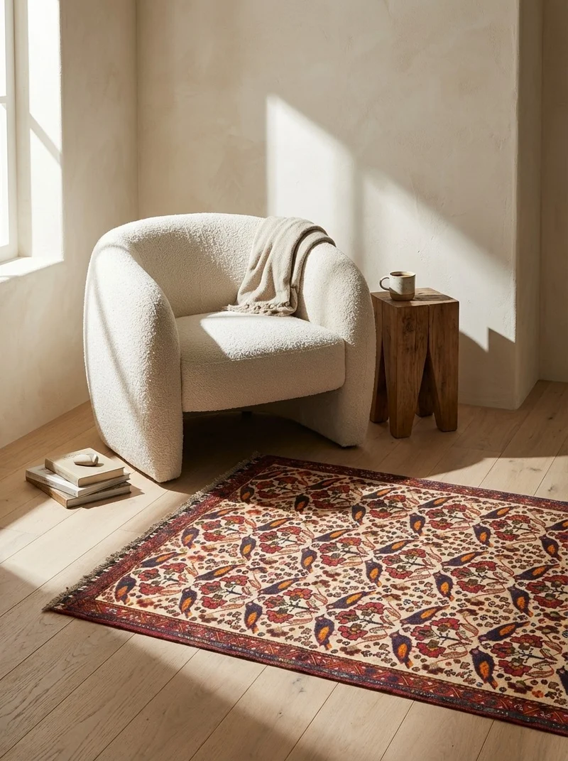 Gashgai · Handgeknüpft – Beige, 153x110 cm