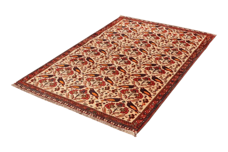 Gashgai · Handgeknüpft – Beige, 153x110 cm