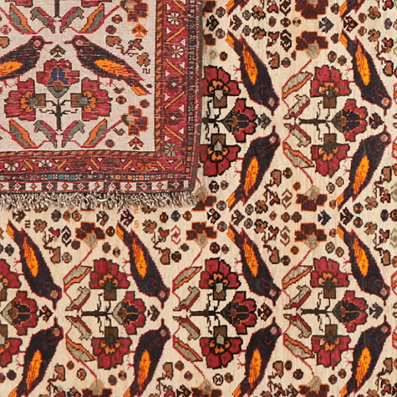 Gashgai · Handgeknüpft – Beige, 153x110 cm