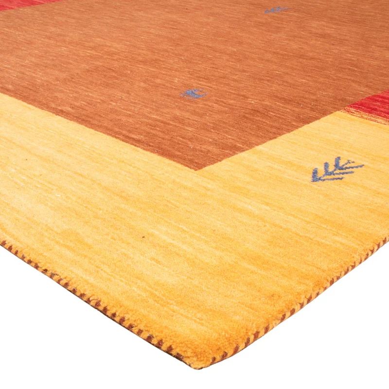Gabbeh Teppich - Loribaft Softy - 170 x 240 cm - braun