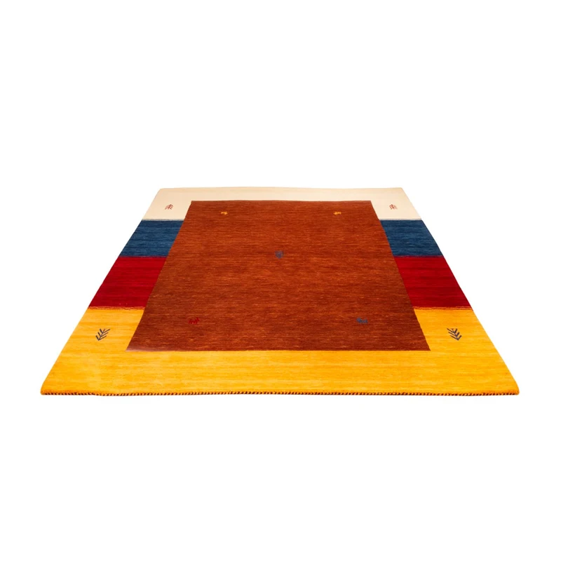 Gabbeh Teppich - Loribaft Softy - 170 x 240 cm - braun