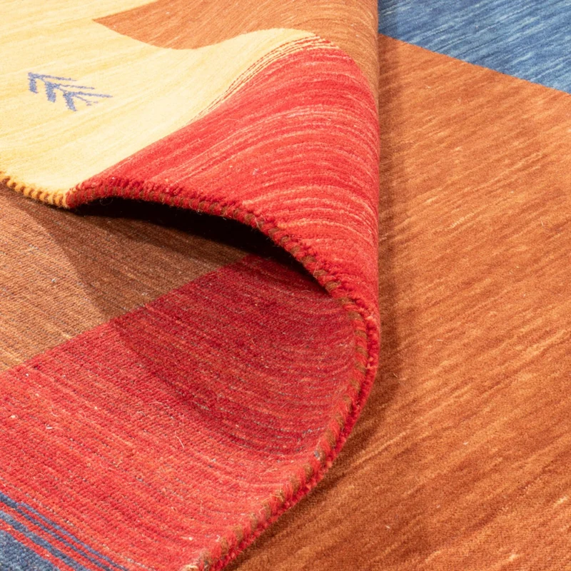 Gabbeh Teppich - Loribaft Softy - 170 x 240 cm - braun