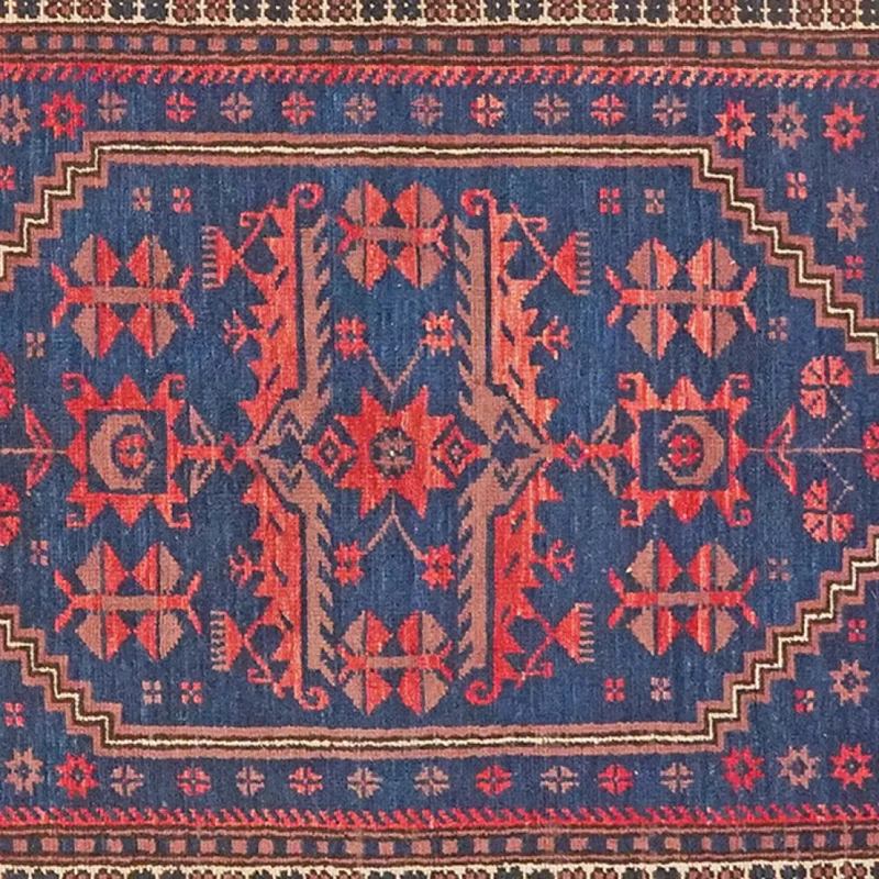 Yagdjibedir · Handgeknüpft – Blau, 186x110 cm