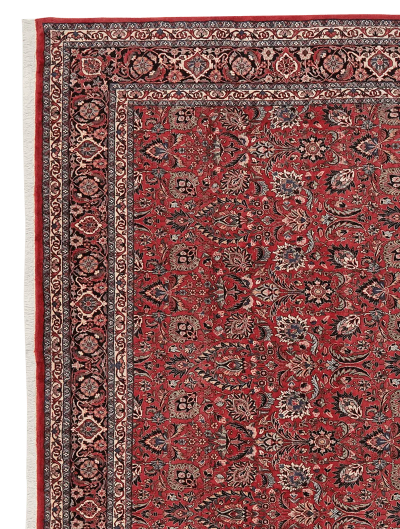 Bidjar · Handgeknüpft – Rot, 298x254 cm