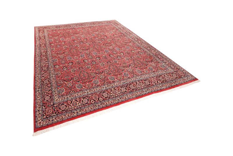Bidjar · Handgeknüpft – Rot, 298x254 cm