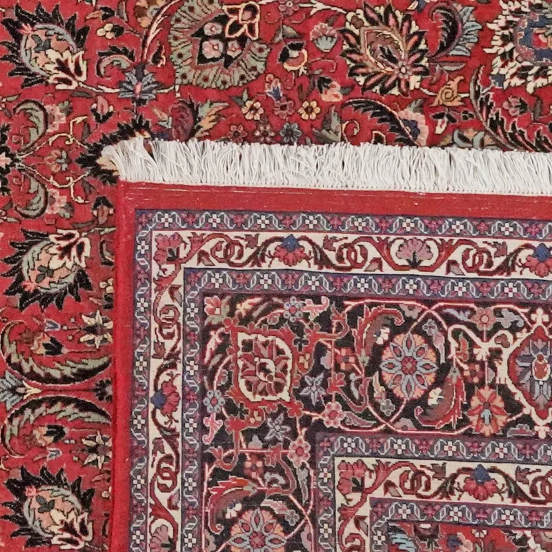 Bidjar · Handgeknüpft – Rot, 298x254 cm