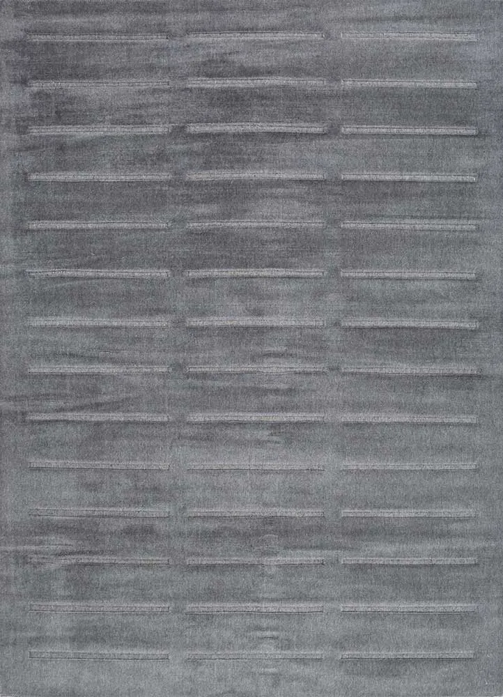 Wollteppich - 180 x 270 cm - grau