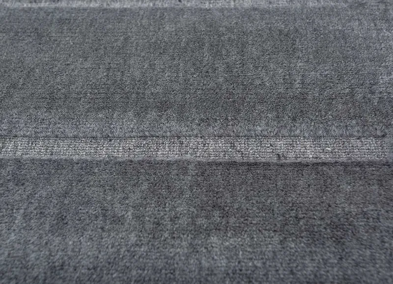 Wollteppich - 180 x 270 cm - grau