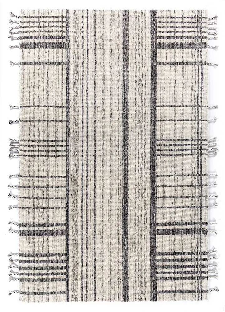 Wollteppich - 150 x 240 cm - creme