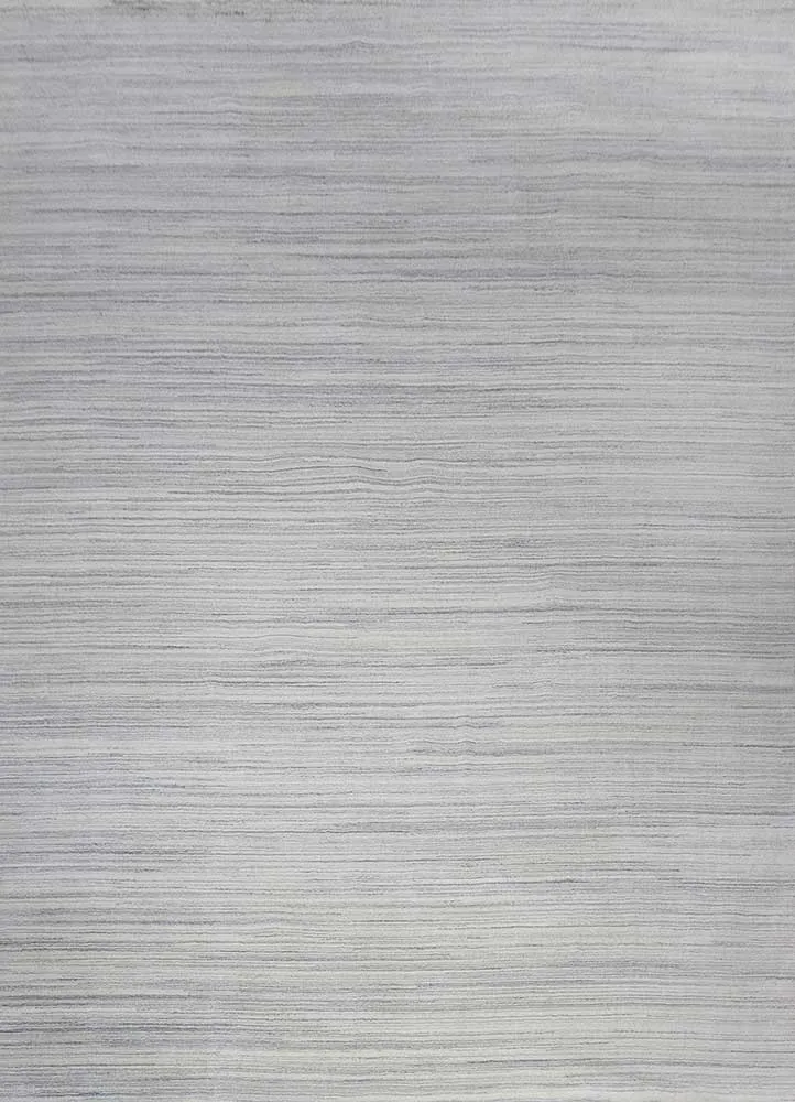 Wollteppich - 360 x 450 cm - hellgrau