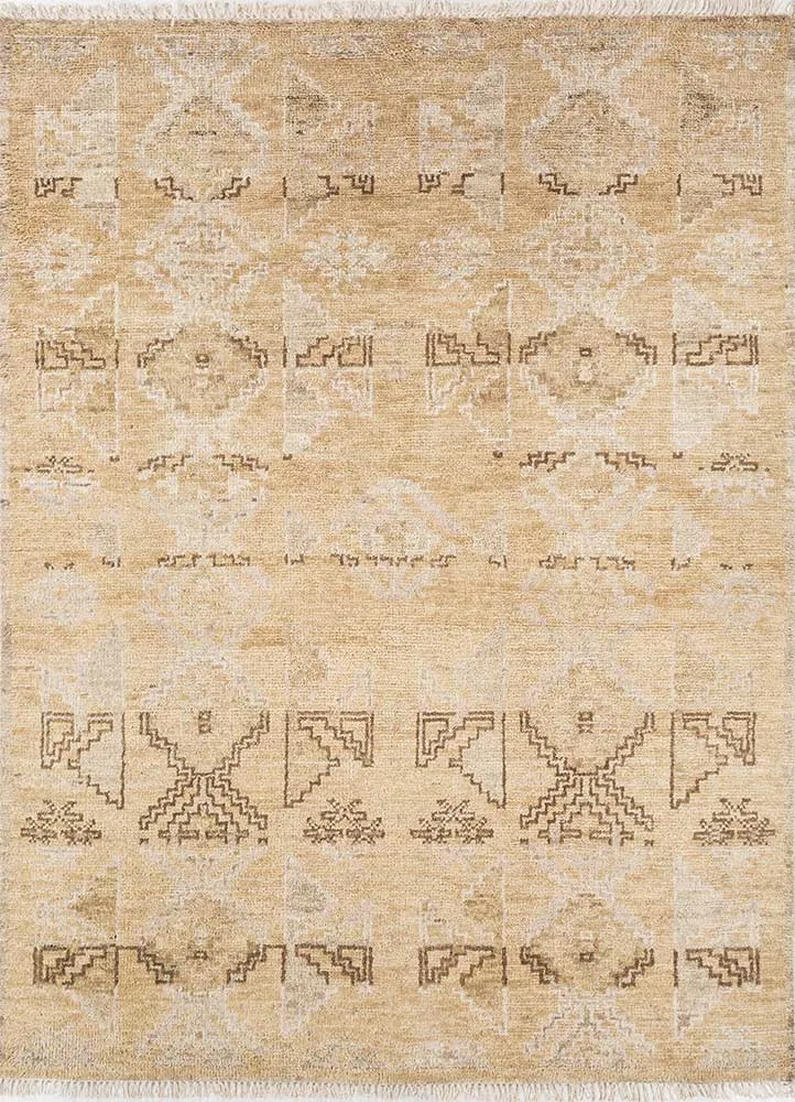 Wollteppich - 240 x 300 cm - creme
