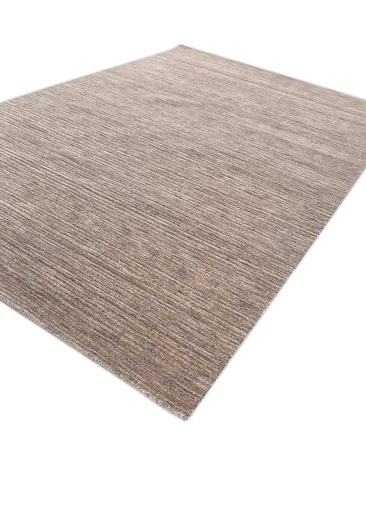Wollteppich - 180 x 270 cm - hellbraun