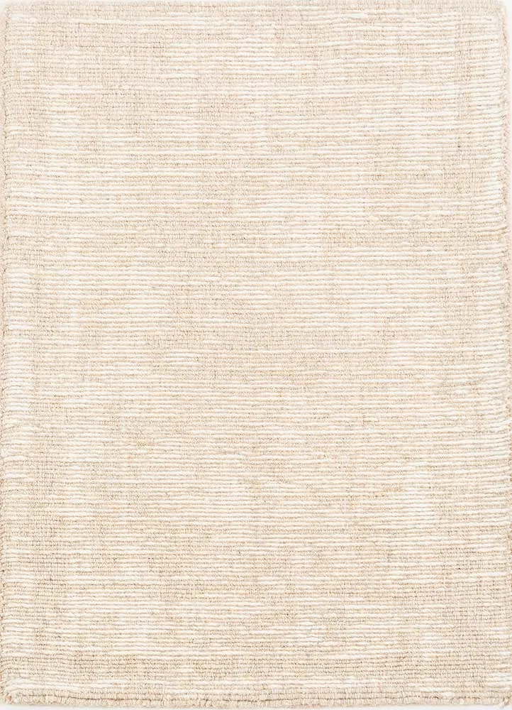 Wollteppich - 60 x 90 cm - hellgrau