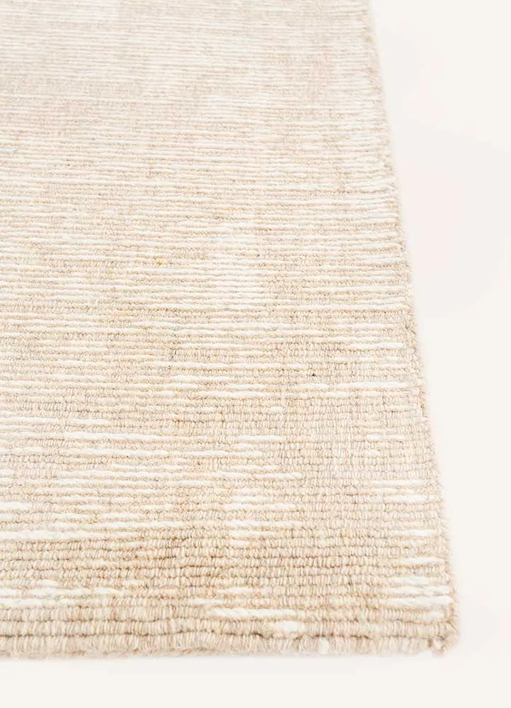 Wollteppich - 60 x 90 cm - hellgrau