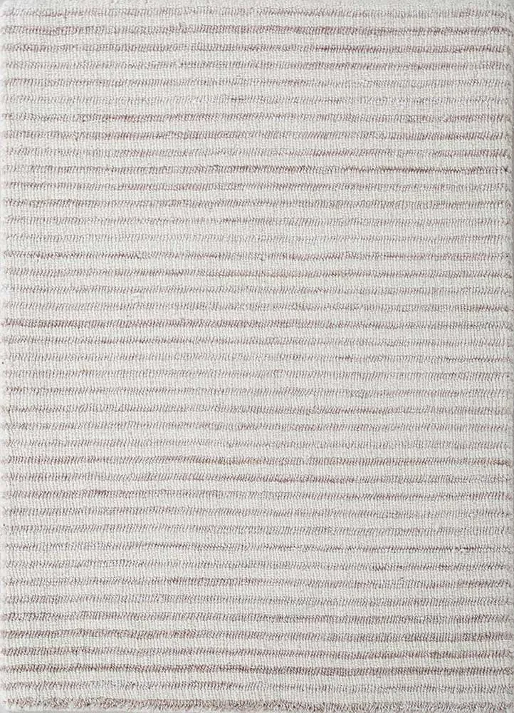 Wollteppich - 60 x 90 cm - hellgrau