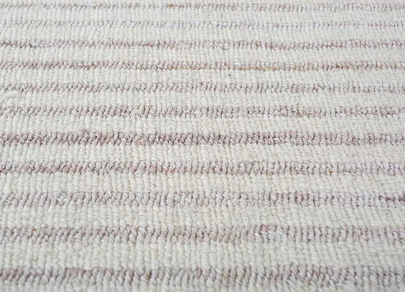 Wollteppich - 60 x 90 cm - hellgrau