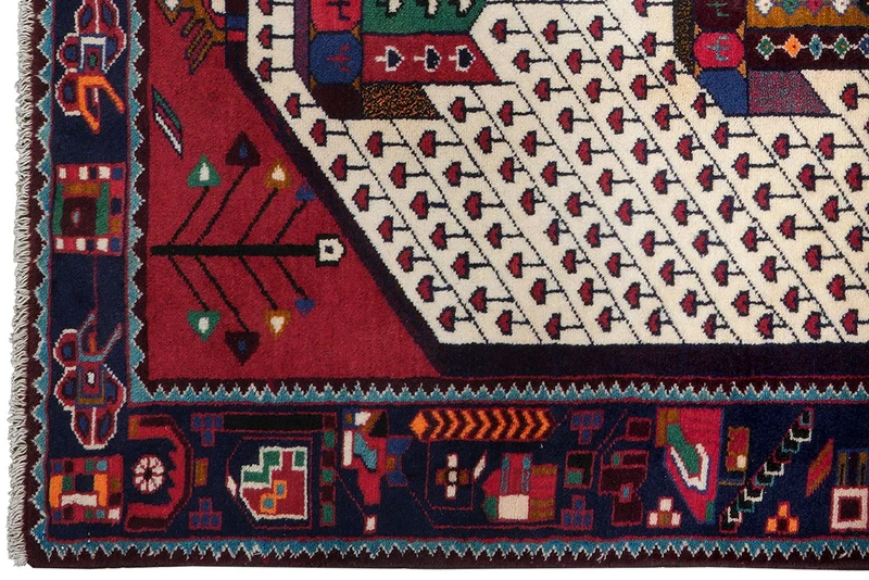 Shahsavan · Handgeknüpft – Beige, 154x102 cm