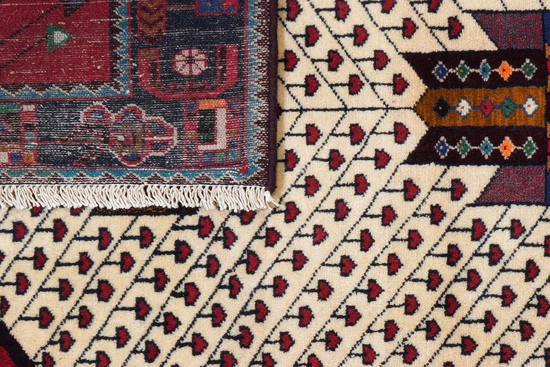 Shahsavan · Handgeknüpft – Beige, 154x102 cm