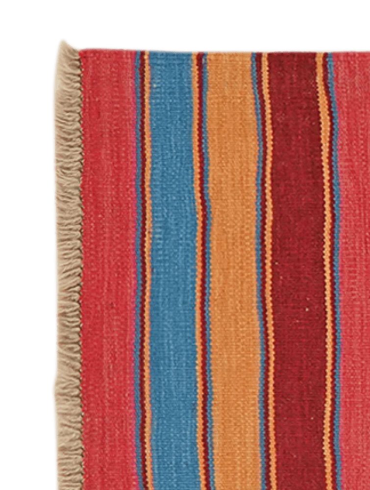 Kelim Gashgai · Handgewebt – Bunt, 196x57 cm