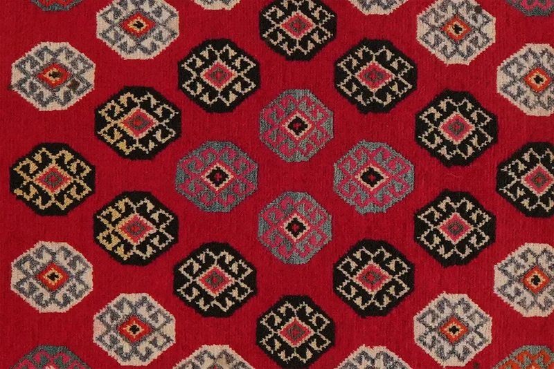 Gashgai · Handgeknüpft – Rot, 60x57 cm