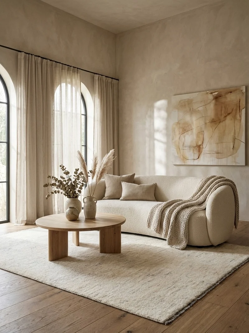 Gabbeh · Handgeknüpft – Beige, 204x157 cm