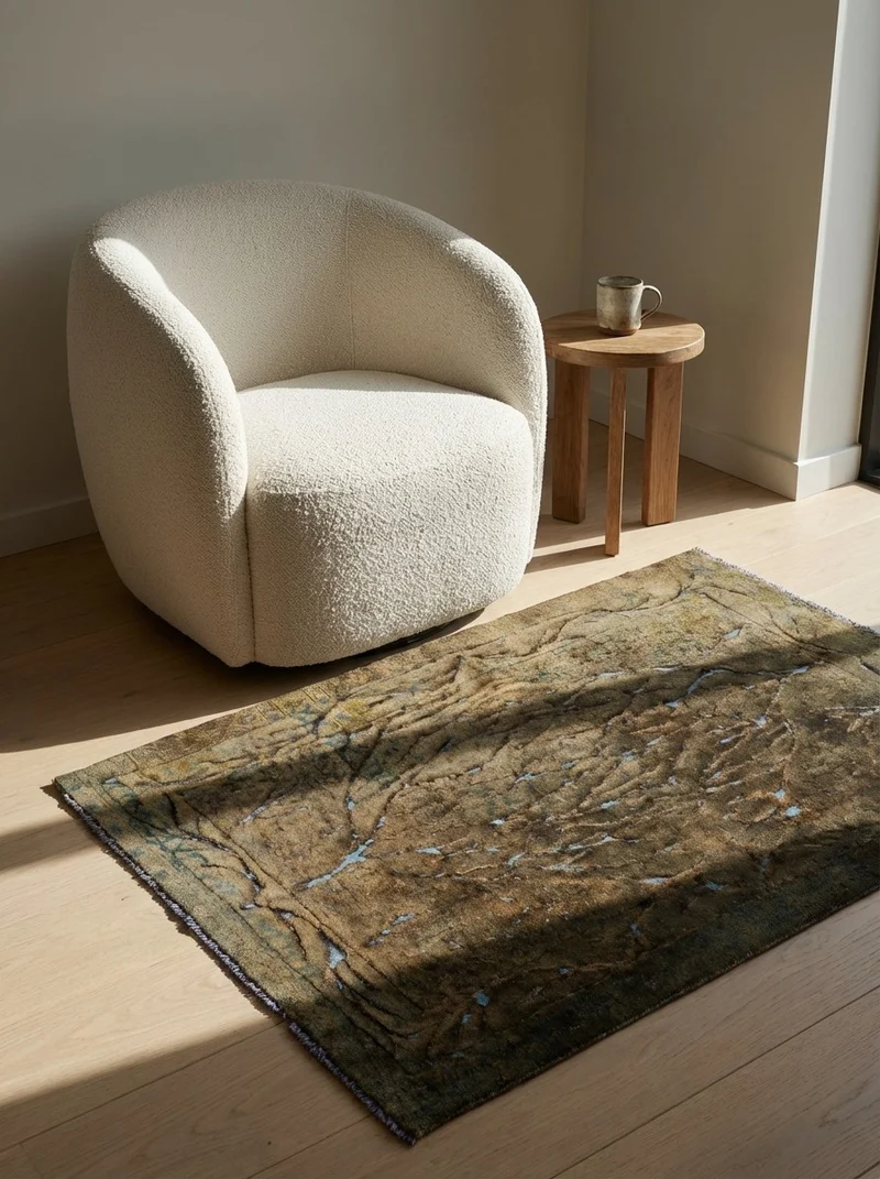 Vintage · Handgeknüpft – Grün, 170x112 cm