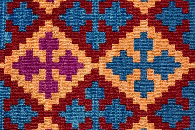 Kelim Gashgai · Handgewebt – Bunt, 101x62 cm