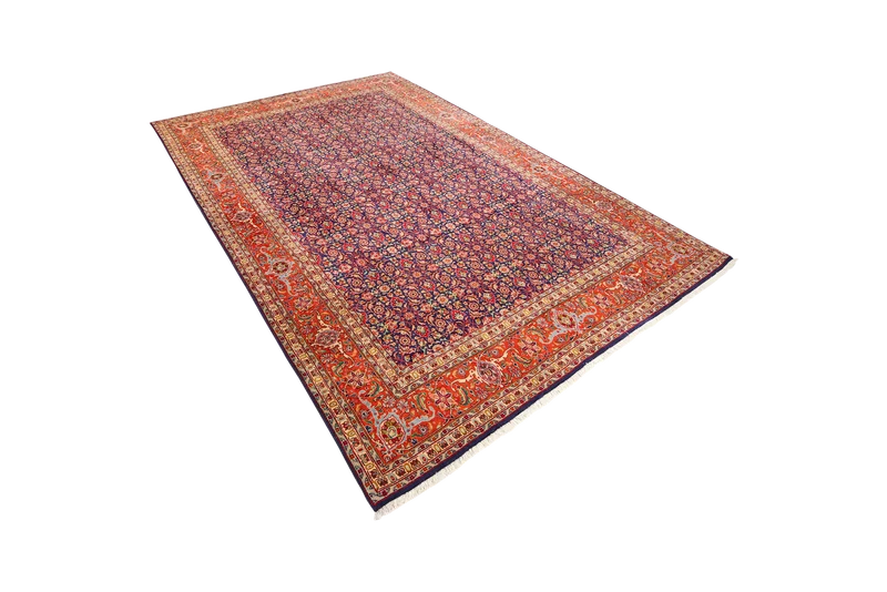 Tabriz Old · Handgeknüpft – Blau, 305x200 cm