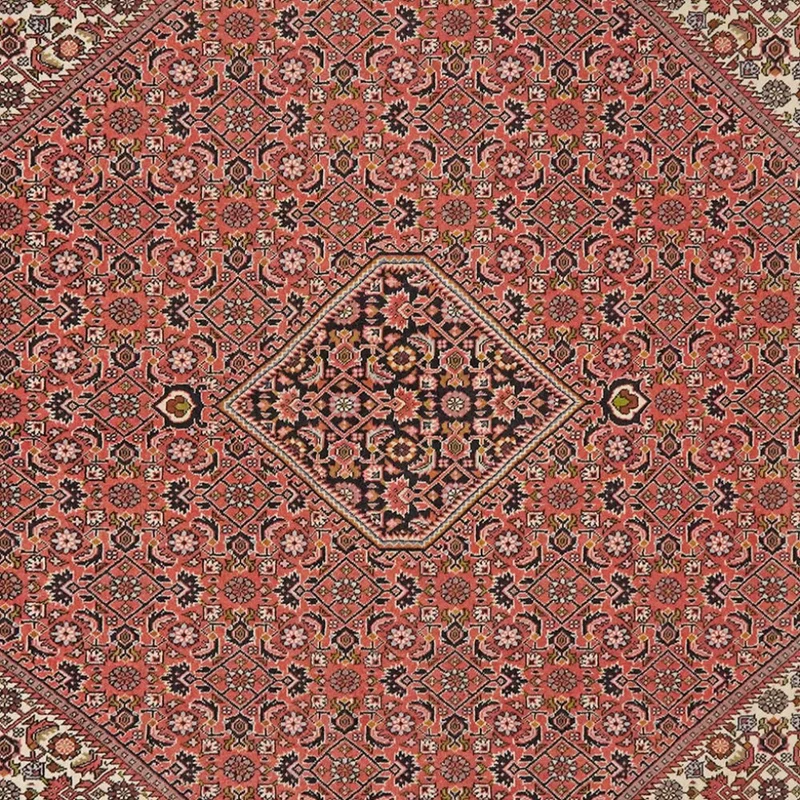 Bidjar Zandjan · Handgeknüpft – Rot, 198x201 cm