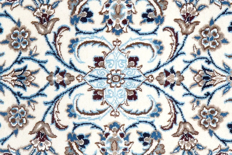 Nain 12La · Handgeknüpft – Beige, 204x65 cm