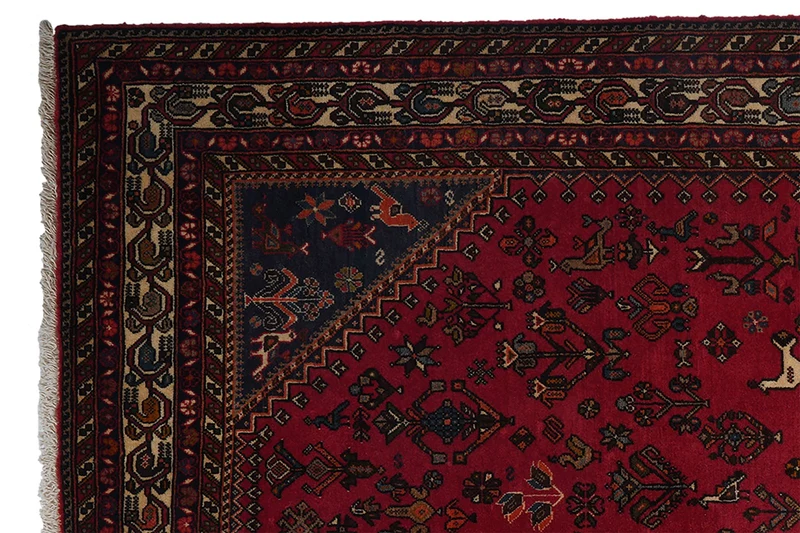 Nasrabad · Handgeknüpft – Rot, 247x169 cm