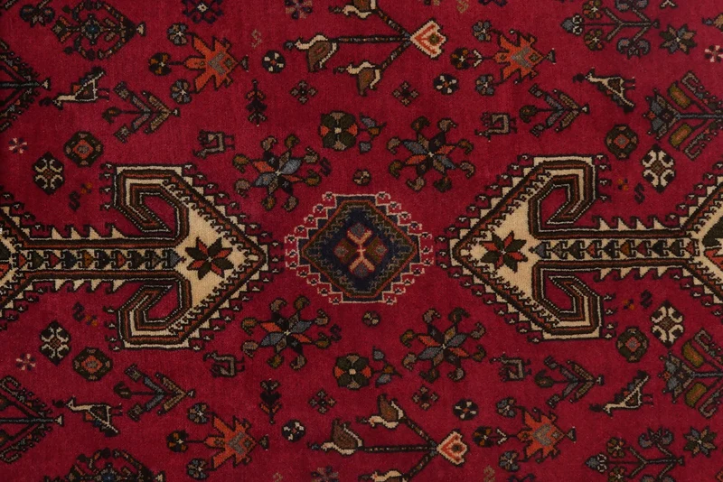 Nasrabad · Handgeknüpft – Rot, 247x169 cm