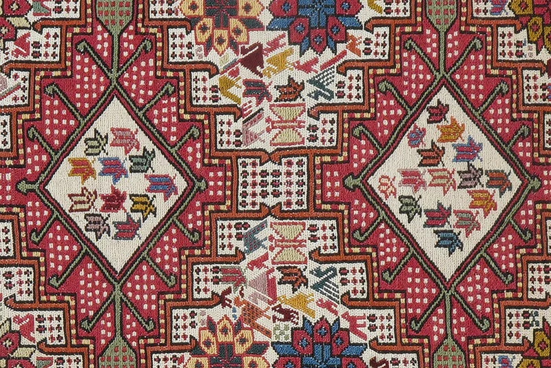 Sumak Shahsavan · Handgewebt – Beige, 94x77 cm